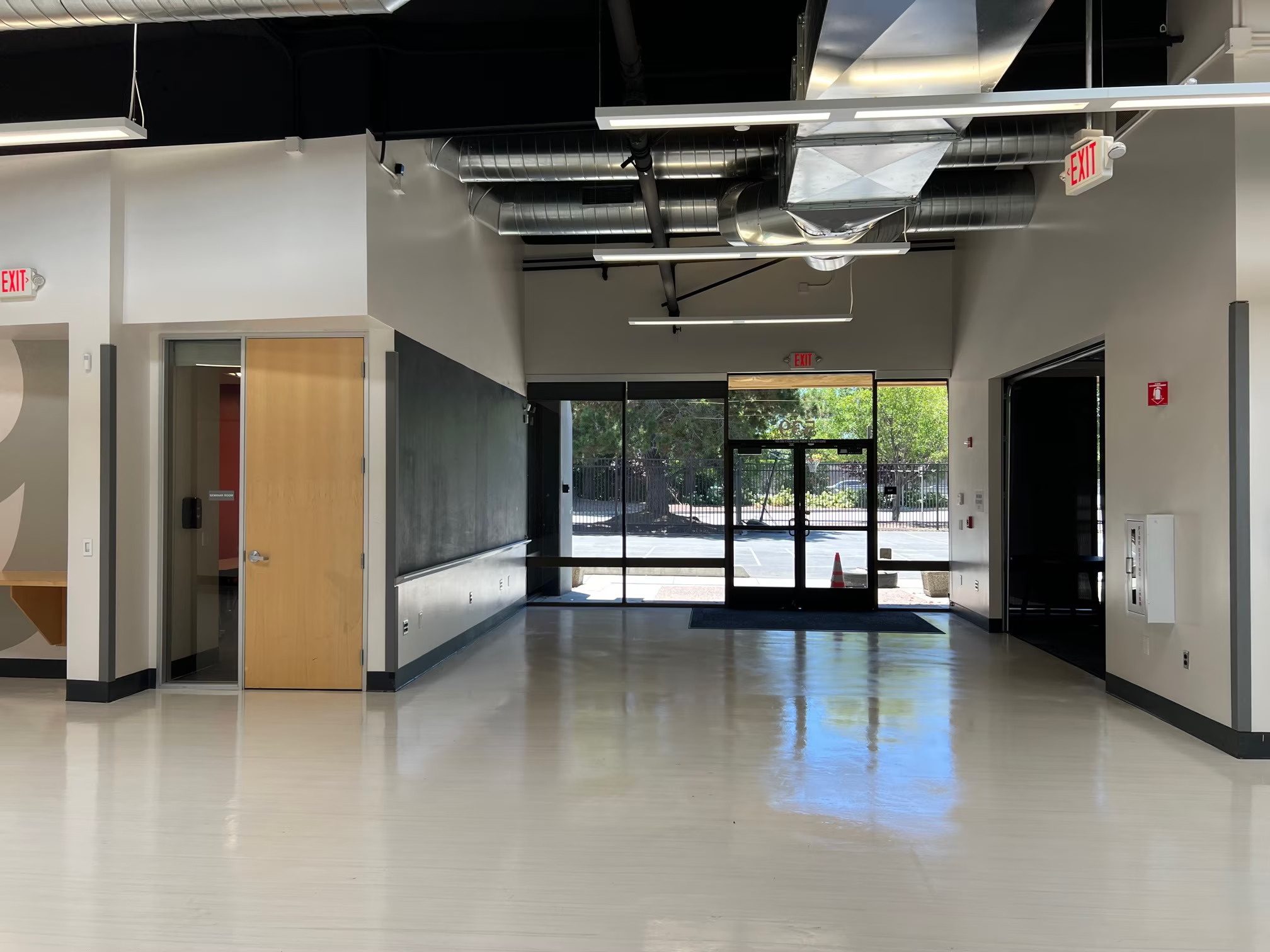 Lobby and entrance area of the Sunnyvale building